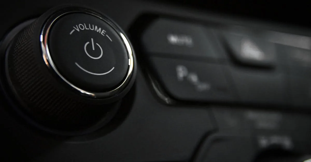 contrôlez facilement le volume de vos appareils audio pour une expérience sonore optimale et personnalisée.