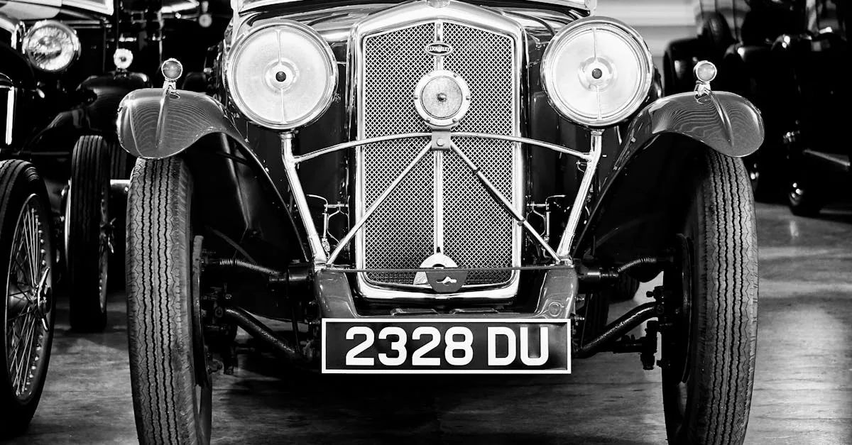 assurance pour véhicules vintage : protégez votre voiture ancienne avec une couverture adaptée et des tarifs avantageux.